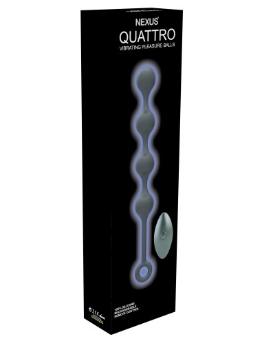 Boules anales vibrantes Quattro Nexus 25 x 4cm