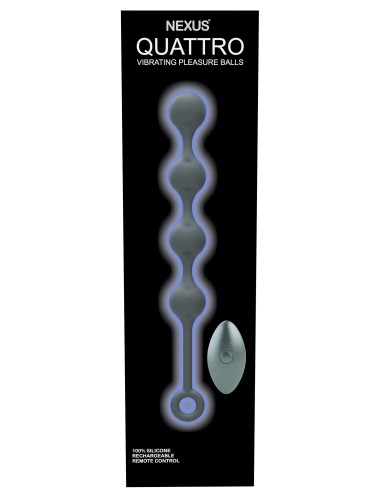 Boules anales vibrantes Quattro Nexus 25 x 4cm