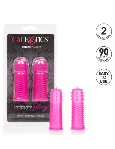 Gaine pour Doigt Finger Tingler Rose x2
