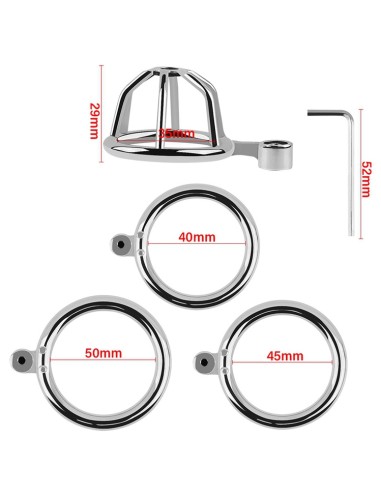 Cage de chasteté Xtrem Open 4.5 x 3.5cm