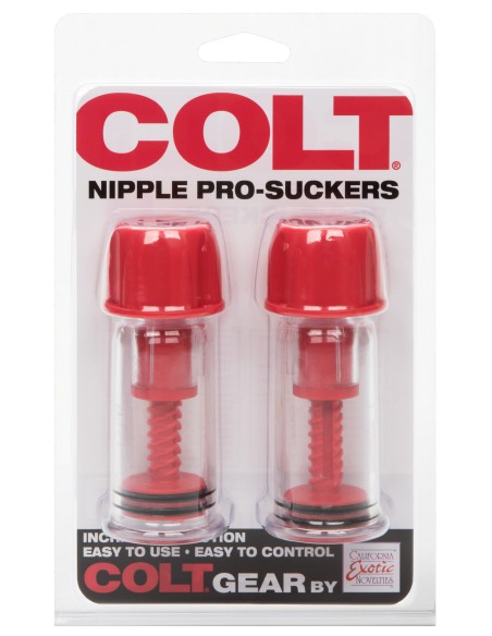 Suce-Tétons Pro-Suckers Colt 30mm Rouges Suce-Tétons Pro-Suckers Colt 30mm Rouges