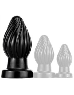 Plug Spiral L 12 x 6.5cm Noir