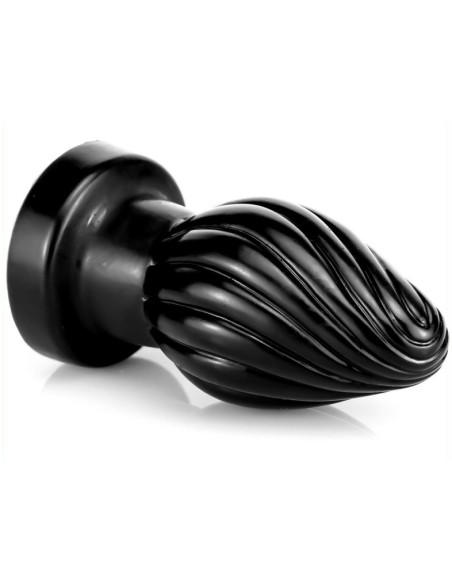Plug Spiral L 12 x 6.5cm Noir