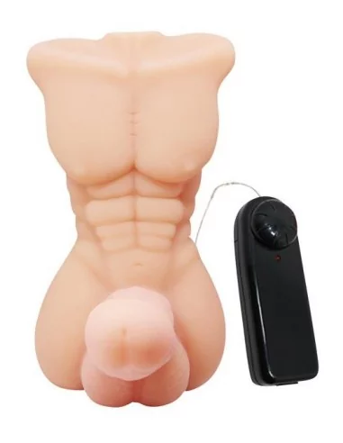 Gode flexible et vibrant Bigger Man 13 x 3.5 cm