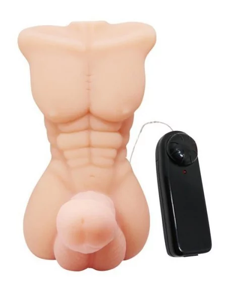 Gode flexible et vibrant Bigger Man 13 x 3.5 cm