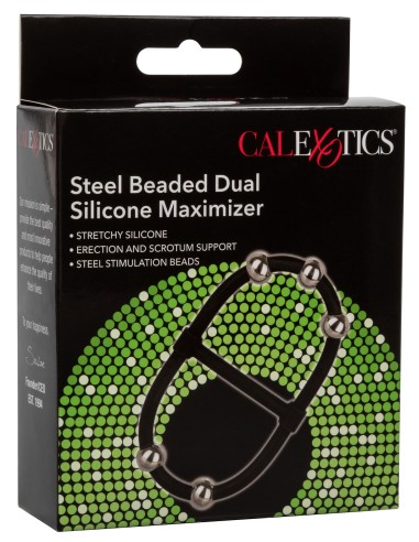 Ballstretcher Beaded Dual Noir