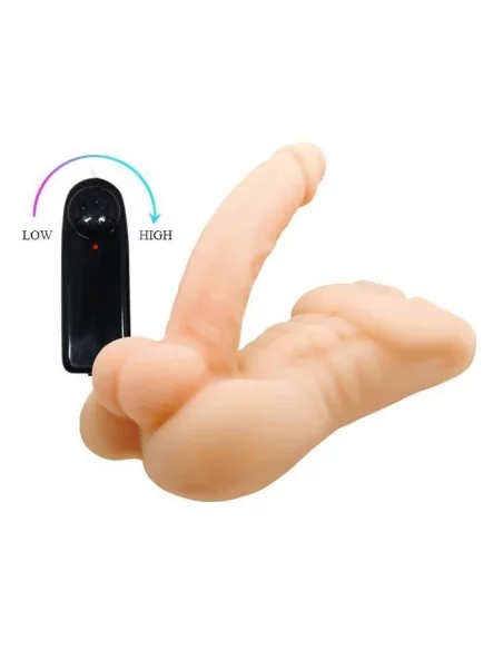 Gode flexible et vibrant Bigger Man 13 x 3.5 cm