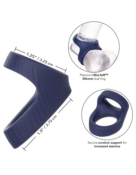 Ballstretcher Max Dual Ring Viceroy Bleu