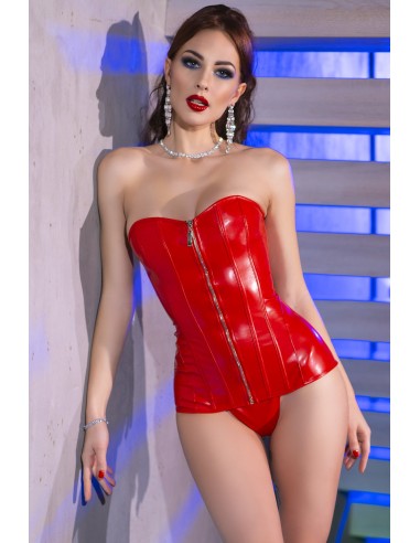 Corset + string Rosalia Rouge