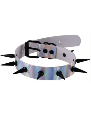 Collier à pointes Piky Laser Argenté
