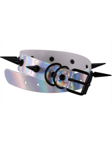Collier à pointes Piky Laser Argenté