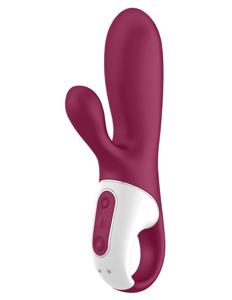 Vibro rabbit connecté Hot Bunny Satisfyer 17 x 3.5cm Vibro rabbit connecté Hot Bunny Satisfyer 17 x 3.5cm