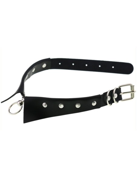 Collier GOTHIC RING Noir