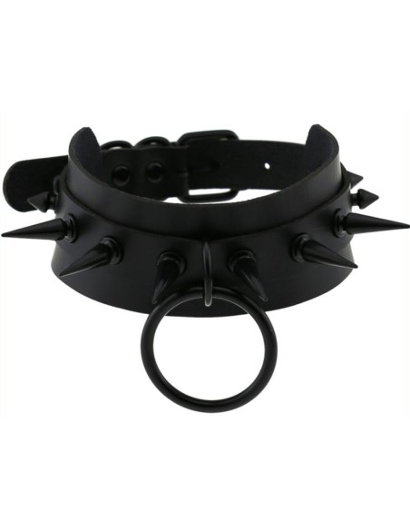 Collier à pointes Strobo Lish Noir Collier à pointes Strobo Lish Noir