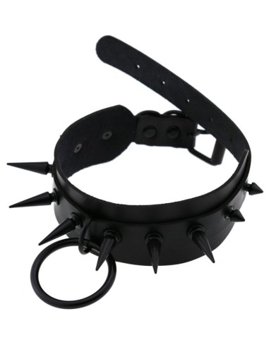 Collier à pointes Strobo Lish Noir