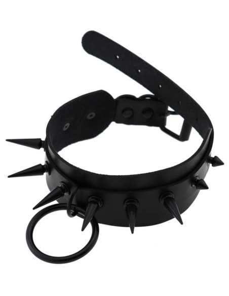 Collier à pointes Strobo Lish Noir Collier à pointes Strobo Lish Noir