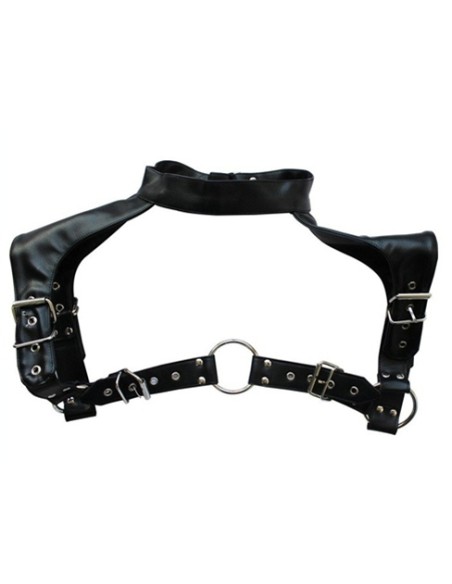Harnais et Collier Optor Noir Harnais et Collier Optor Noir