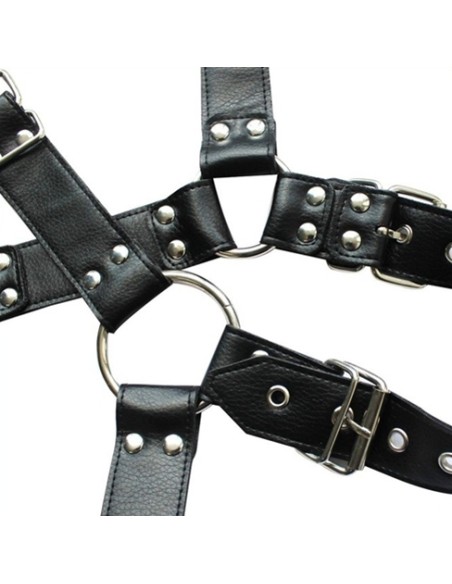 Harnais et Collier Optor Noir Harnais et Collier Optor Noir