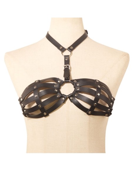 Soutien-gorge Simili Lanya Noir Soutien-gorge Simili Lanya Noir