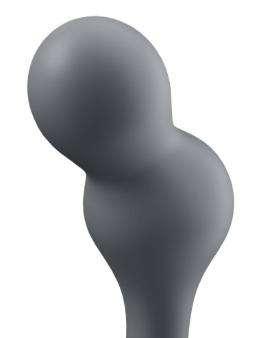 Plug vibrant connecté Deep Diver Satisfyer 8 x 3.3cm Noir