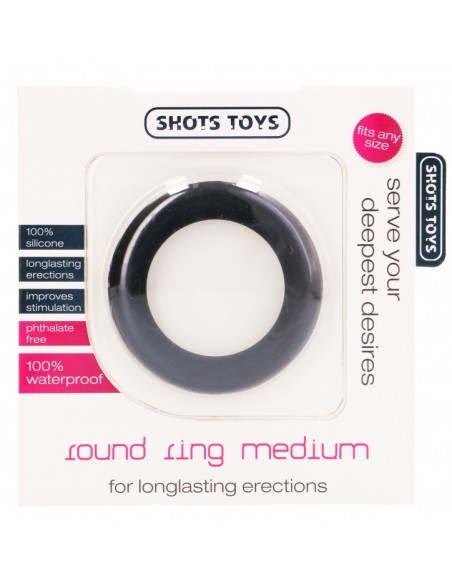 Cockring en silicone Round Ring 31mm