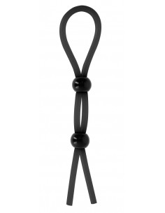 Cockring en silicone Double Ring Booster 20cm