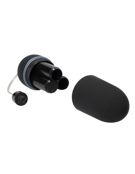 Oeuf vibrant sans fil Vibrating Egg 8 x 3.5cm Noir Oeuf vibrant sans fil Vibrating Egg 8 x 3.5cm Noir