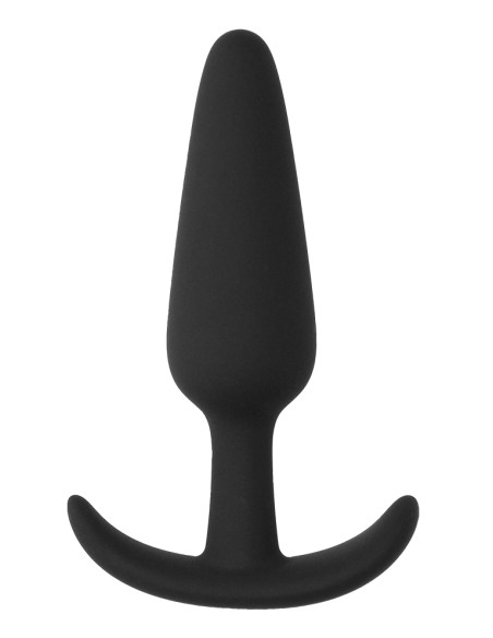 Plug en silicone Slim Butt 7.5 x 2cm Noir Plug en silicone Slim Butt 7.5 x 2cm Noir