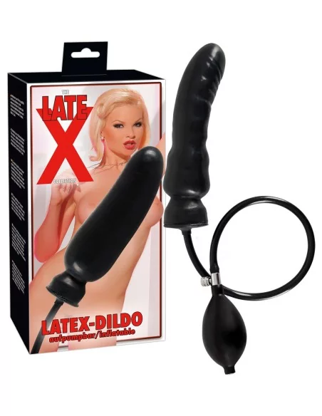 Dildo gonflable en Latex- 16 x 5 cm
