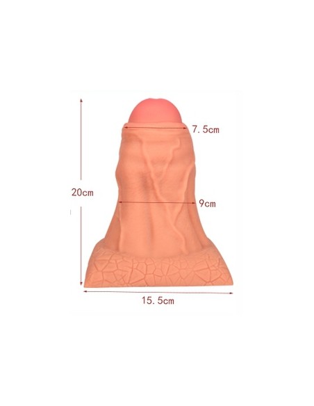 Plug Overdick L 17 x 11cm