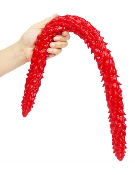 Gode long Barded 60 x 4cm Rouge Gode long Barded 60 x 4cm Rouge