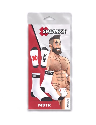 Chaussettes blanches Mstr SneakXX