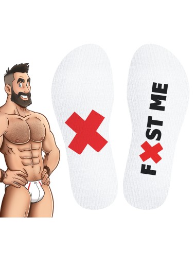 Chaussettes blanches Fist Me SneakXX