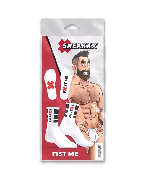 Chaussettes blanches Fist Me SneakXX