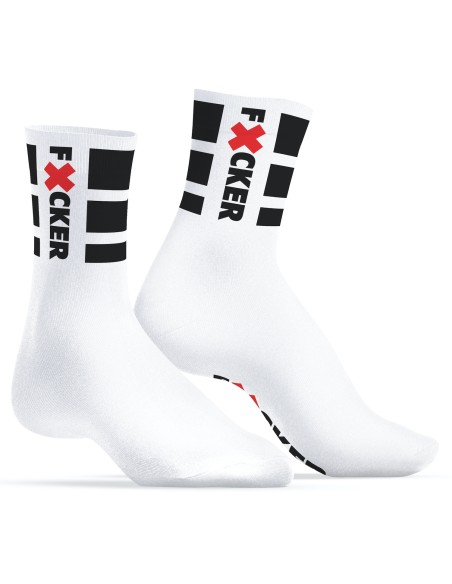 Chaussettes blanches Fucker SneakXX