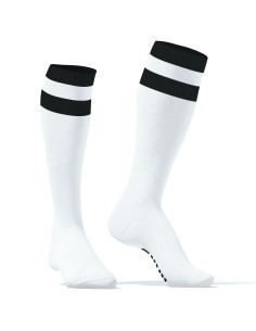 Chaussettes hautes Hard SneakXX Blanc-Noir