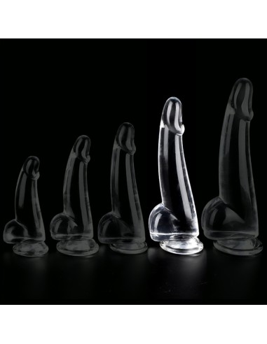 Gode transparent Clear Dong XL 17 x 4.8cm
