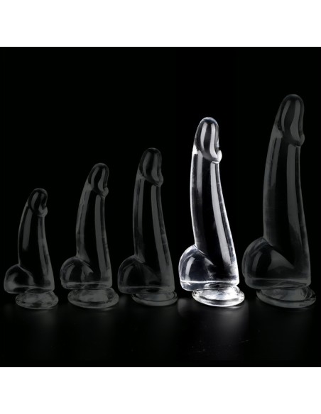 Gode transparent Clear Dong XL 17 x 4.8cm Gode transparent Clear Dong XL 17 x 4.8cm