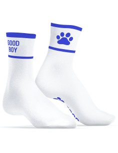 Chaussettes Good Boy Blanc-Bleu