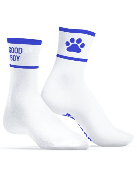 Chaussettes Good Boy Blanc-Bleu Chaussettes Good Boy Blanc-Bleu