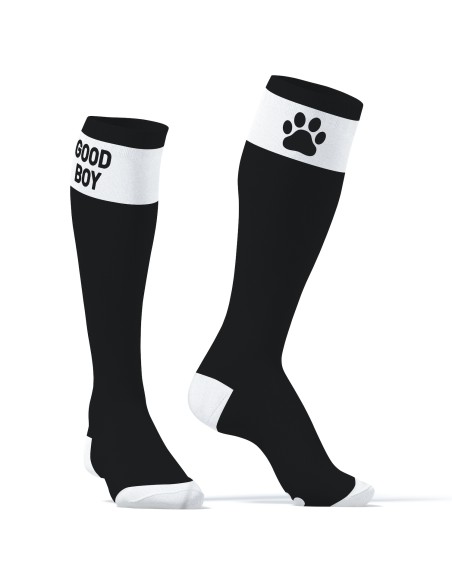 Chaussettes hautes Big Good Boy Noires