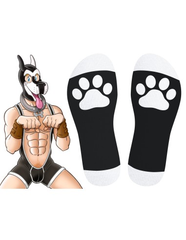 Chaussettes hautes Big Good Boy Noires