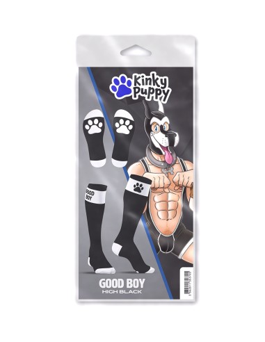 Chaussettes hautes Big Good Boy Noires