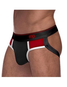 Jockstrap RETRO SPORT Noir-Rouge