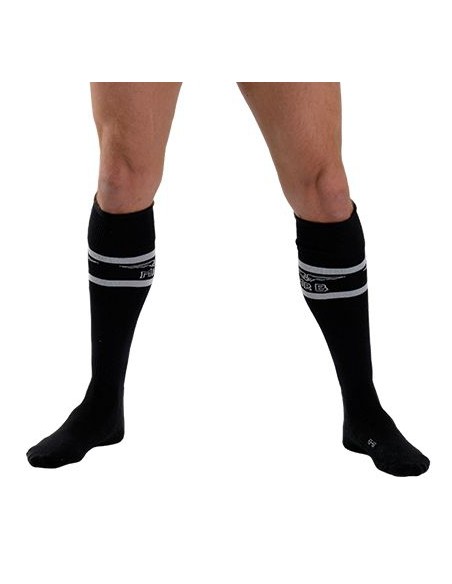 Chaussettes hautes URBAN FOOTBALL SOCKS Noir-Blanc Chaussettes hautes URBAN FOOTBALL SOCKS Noir-Blanc
