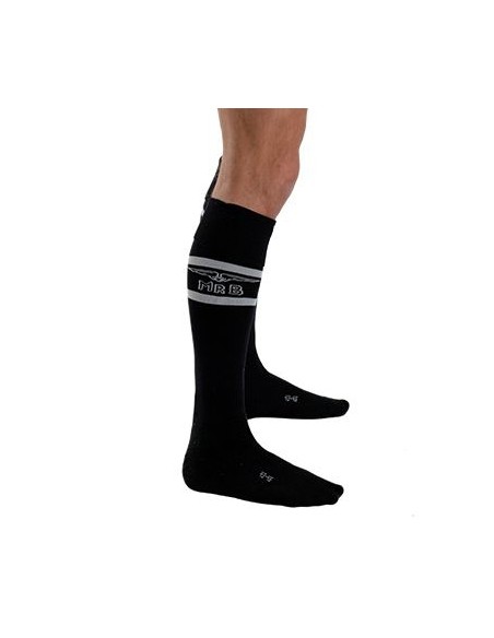 Chaussettes hautes URBAN FOOTBALL SOCKS Noir-Blanc Chaussettes hautes URBAN FOOTBALL SOCKS Noir-Blanc