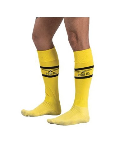 Chaussettes hautes URBAN FOOTBALL SOCKS Jaune-Noir