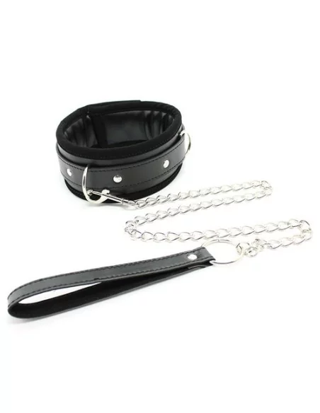 Collier Laisse Confort Noir