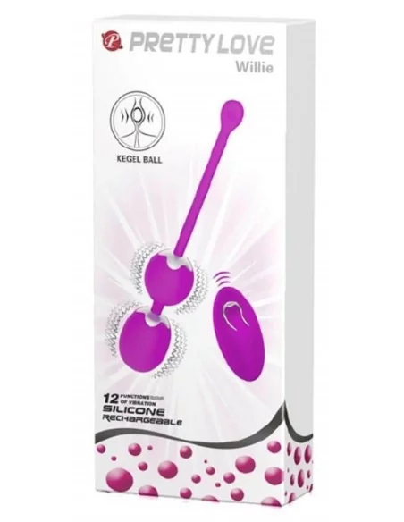 Boules de geisha vibrantes - Willie 3.4 cm