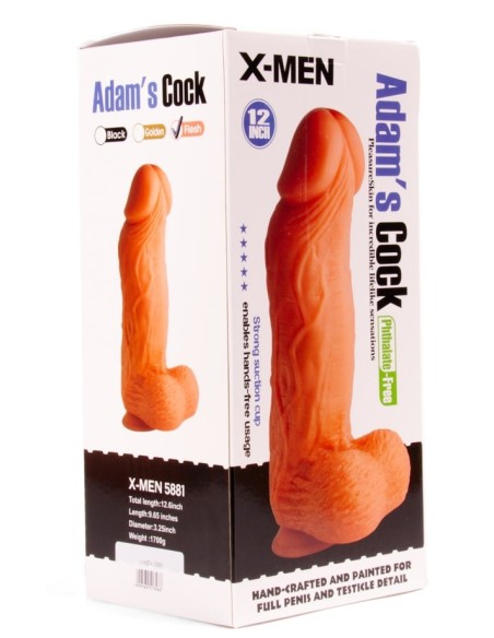 Gode Adam's Cock X-Men 22 x 8cm - Dildos XXL - Largeur + de 8cm - 2